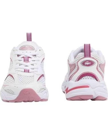 SNEAKERS LACOSTE STORM 96 2K 126 2 SFA WHT-LT PURP DONNA
