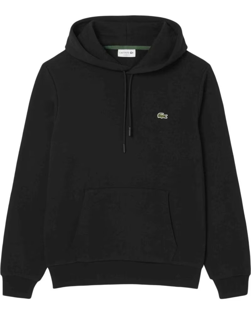 LACOSTE KAPUZENPULLOVER NOIR