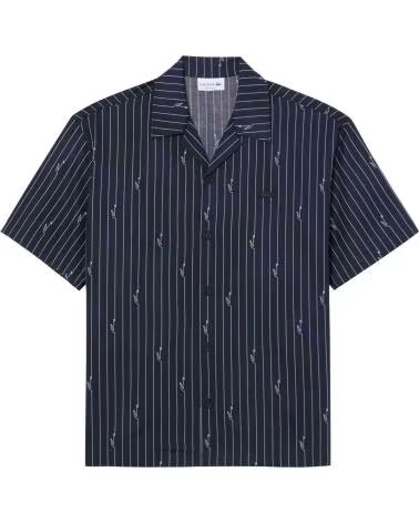 LACOSTE CAMISA CH2343-IY8 ESTAMPADA CORTE HOLGADO
