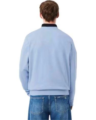 LACOSTE Sudadera Sudadera Colour-Block Fleece Azul en azul para hombre