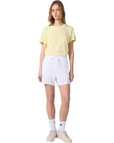 CHAMPION PANTALON CORTO SHORTS EN BLANCO PARA MUJER WHITE