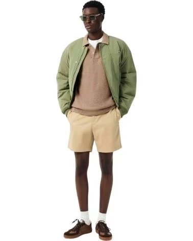 LACOSTE CAMISETA MANGA CORTA AH1043 00 GE2-S MARRÓN