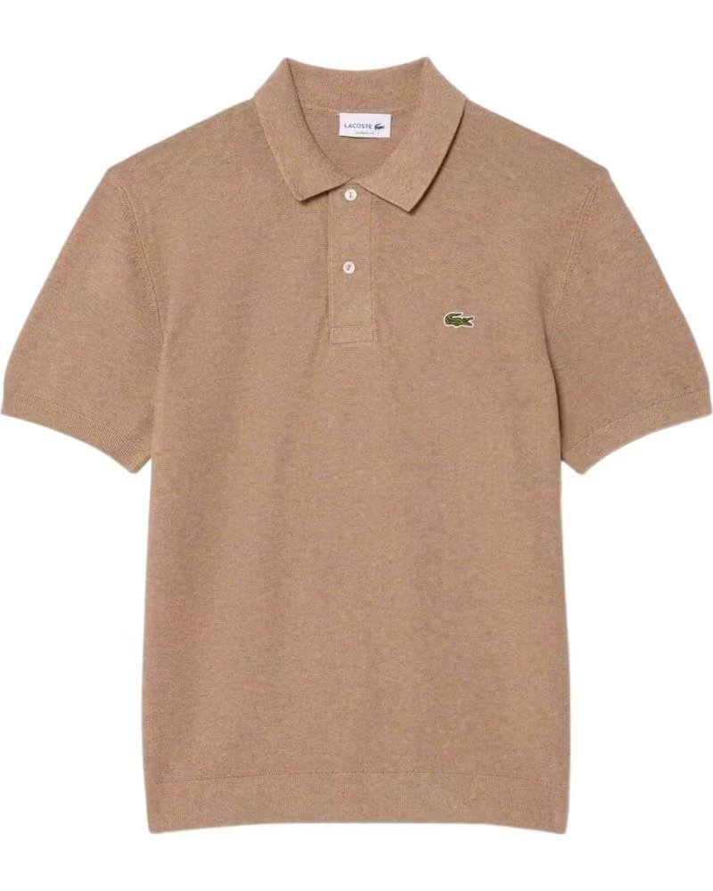 LACOSTE CAMISETA MANGA CORTA AH1043 00 GE2-S MARRÓN