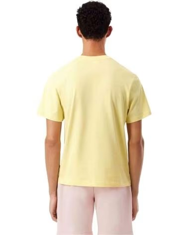 LACOSTE CAMISETA TH7318 MANGA CORTA HOMBRE AMARILLO