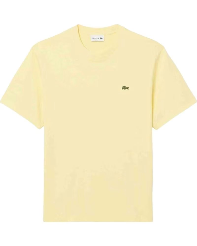 LACOSTE CAMISETA TH7318 MANGA CORTA HOMBRE AMARILLO