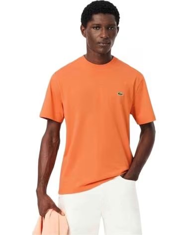 LACOSTE TH7318 00 IY0-XS KURZARM T-SHIRT HERREN ORANGE