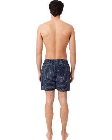 LACOSTE BANADOR ESTAMPADO DE COCODRILOS IY8 AZUL BLACKBIRD-WHITE