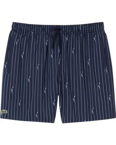 LACOSTE BANADOR ESTAMPADO DE COCODRILOS IY8 AZUL BLACKBIRD-WHITE