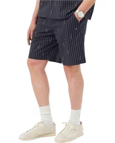 LACOSTE PANTALÓN CORTO GH1964-IY8 A RAYAS CON ESTAMPADO