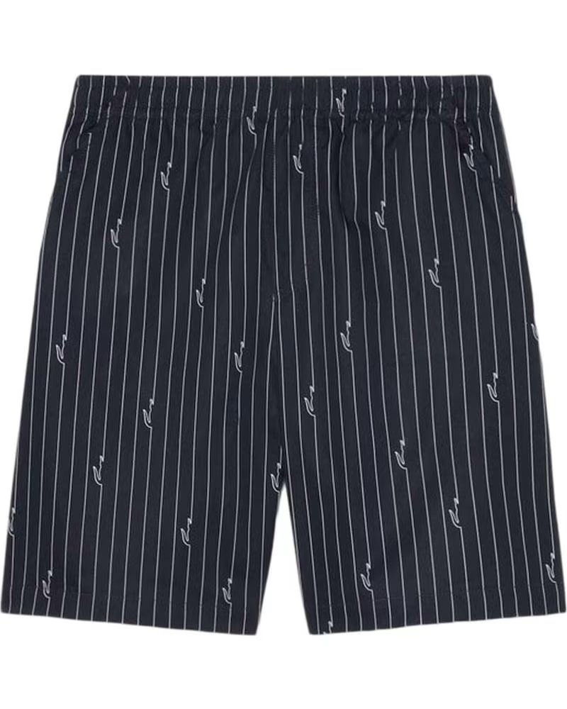 LACOSTE PANTALÓN CORTO GH1964-IY8 A RAYAS CON ESTAMPADO