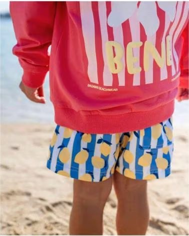 BADAWII COTTON SWEATSHIRT TUTTO BENE DESIGN RED