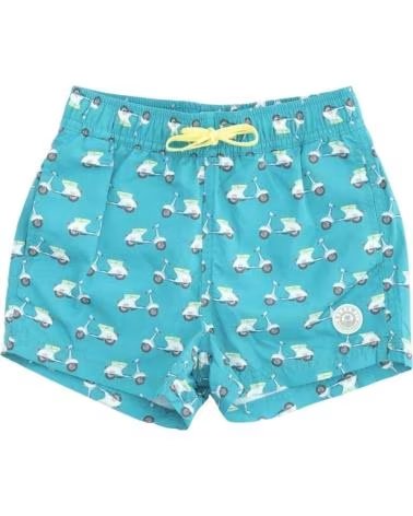 BADAWII BOYS´ SWIM SHORTS AMALFI RIDE MOTORCYCLE PRINT