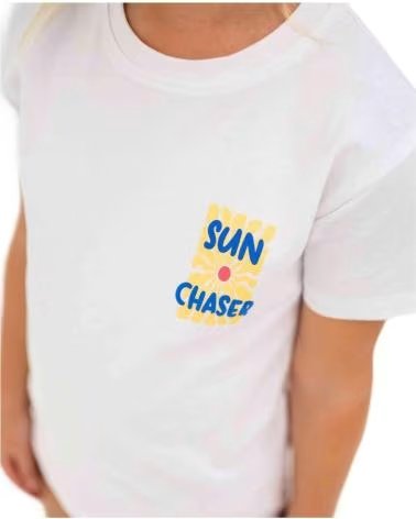 BADAWII SUN CHASER BAUMWOLL-T-SHIRT FÜR KINDER
