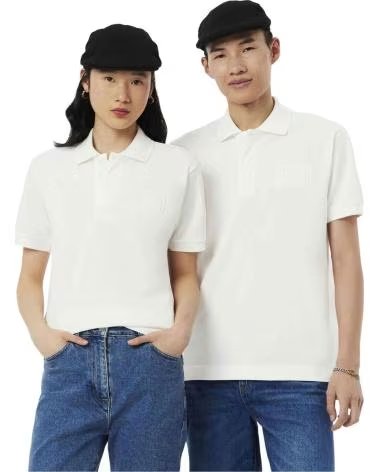 LACOSTE CAMICIA POLO 292403400001 UNISEX FARINE