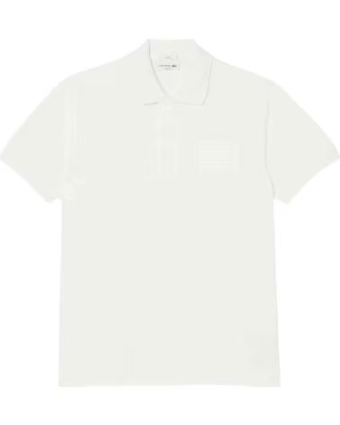 LACOSTE CAMICIA POLO 292403400001 UNISEX FARINE
