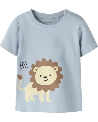 NAME IT CAMISETA DE MANGA CORTA 13255865-BLUEFOG PARA NIÑOS AZUL