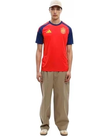 ADIDAS CAMISETA DE FÚTBOL RFEF H JSY FAN PARA HOMBRE ROJO AZUL