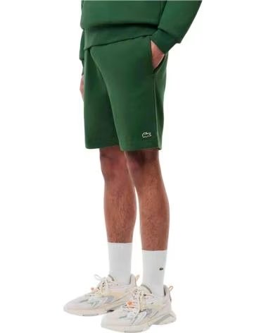 LACOSTE PANTALONCINI ELASTIC WAIST SHORTS VERDI VERT