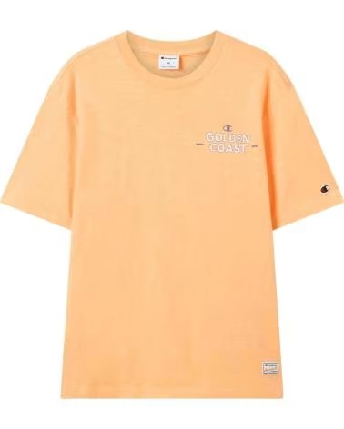 CHAMPION CAMISETA SS TEE NARANJA PARA HOMBRE ORANGE