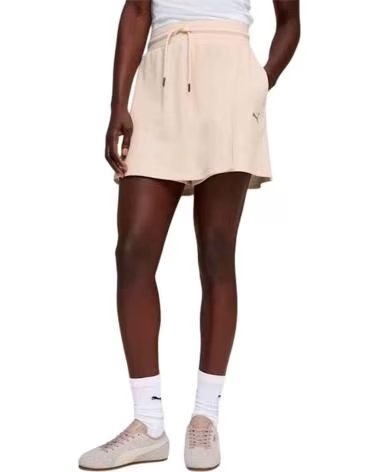 PUMA PANTALONCINI ALPINE SNOW BEIGE DA DONNA