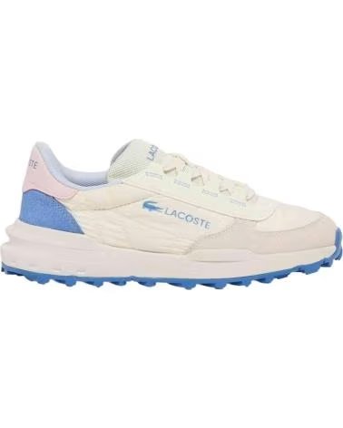LACOSTE SCARPE DA GINNASTICA 51SFA0166-UH1 OFF WHT-LT PNK UOMO