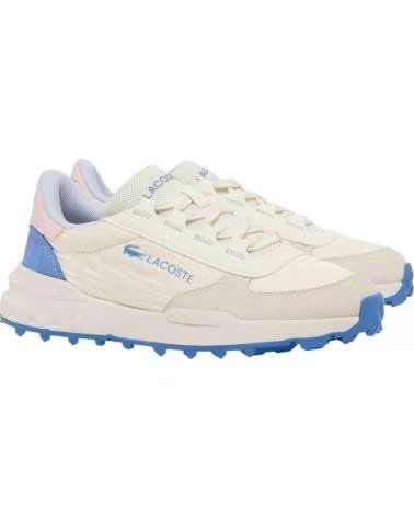 LACOSTE SCARPE DA GINNASTICA 51SFA0166-UH1 OFF WHT-LT PNK UOMO