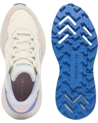 LACOSTE SCARPE DA GINNASTICA 51SFA0166-UH1 OFF WHT-LT PNK UOMO