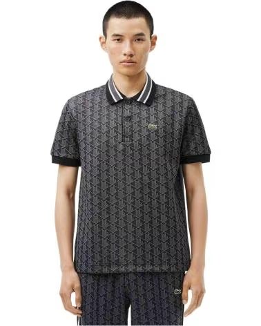 LACOSTE POLO DE MANGA CORTA A9124 NEGRO HOMBRE
