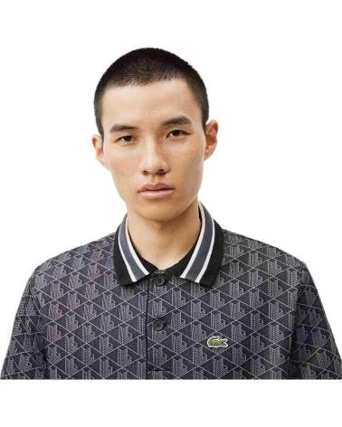 LACOSTE POLO DE MANGA CORTA A9124 NEGRO HOMBRE