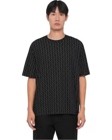 ARMANI EXCHANGE KURZARM-T-SHIRT 040303200009 MIT LOGO BLACK