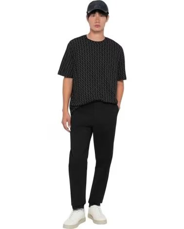 ARMANI EXCHANGE KURZARM-T-SHIRT 040303200009 MIT LOGO BLACK