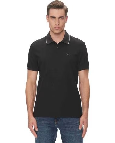 CALVIN KLEIN POLO À MANCHES COURTES 062403100001 POUR HOMME BREEZY BLUE
