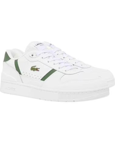 LACOSTE SNEAKER 290500032001 DA UOMO WHT-DK GRN