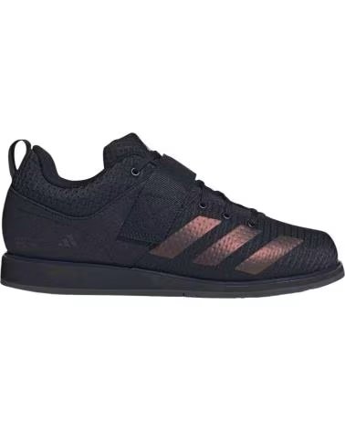 ADIDAS ZAPATILLAS ZAPATILLAS POWERLIFT 5 WEIGHTLIFTING NEGRO EN NEGRO PARA UNISEX ROJO