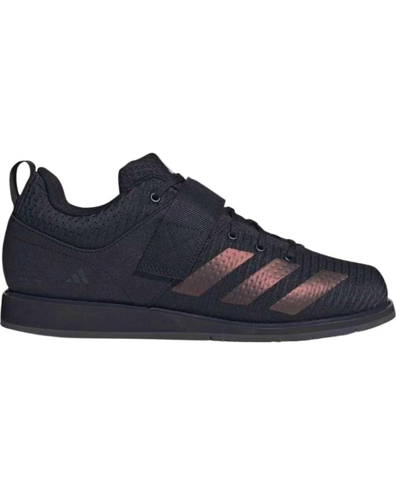 ADIDAS ZAPATILLAS ZAPATILLAS POWERLIFT 5 WEIGHTLIFTING NEGRO EN NEGRO PARA UNISEX ROJO