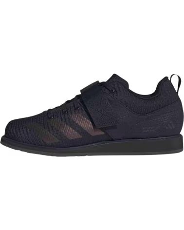 ADIDAS ZAPATILLAS ZAPATILLAS POWERLIFT 5 WEIGHTLIFTING NEGRO EN NEGRO PARA UNISEX ROJO