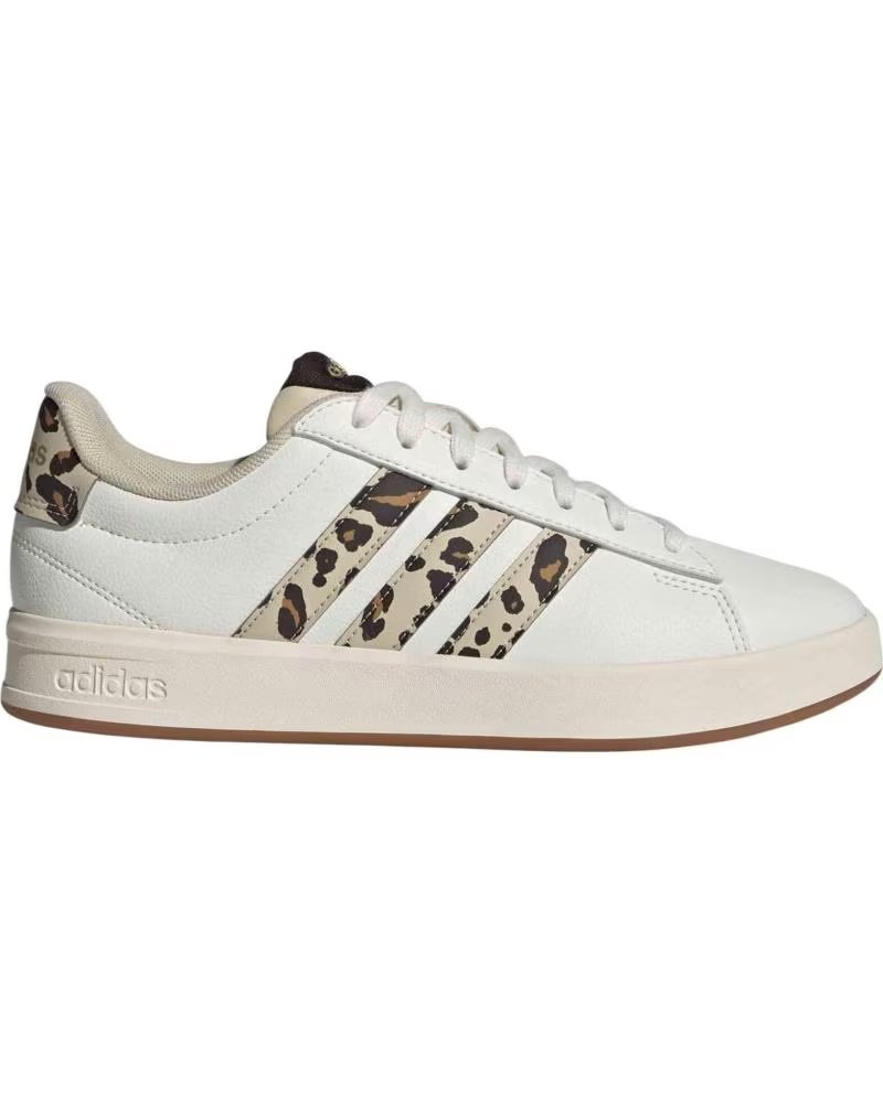 ADIDAS ZAPATILLAS GRAND COURT 30 CON DETALLES ANIMAL PRINT MUJER