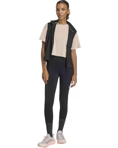ADIDAS T-SHIRT A MANICHE CORTE JY7421 BEIGE DA DONNA MUJER
