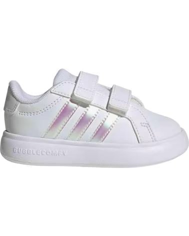 ADIDAS BASKETS GRAND COURT 30 BUBBLE CF I BLANC POUR BÉBÉ BEBE