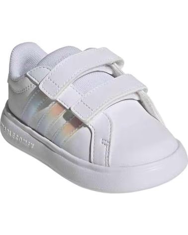 ADIDAS BASKETS GRAND COURT 30 BUBBLE CF I BLANC POUR BÉBÉ BEBE