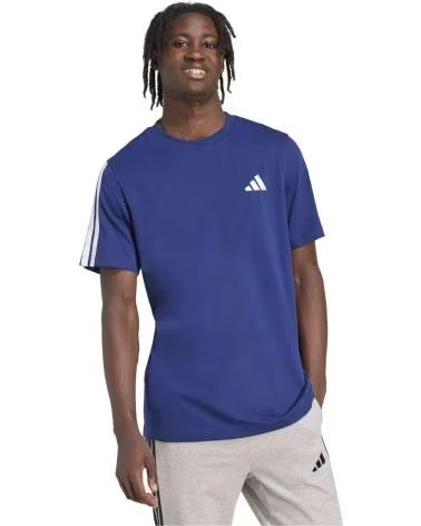 ADIDAS T-SHIRT JV6785 A MANICHE CORTE BLU DA UOMO MARINO