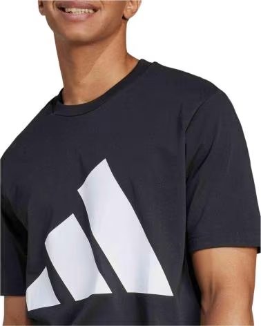 ADIDAS T-SHIRT JE8945 A MANICHE CORTE NERO UOMO BLANCO