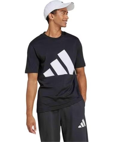 ADIDAS T-SHIRT JE8945 A MANICHE CORTE NERO UOMO BLANCO