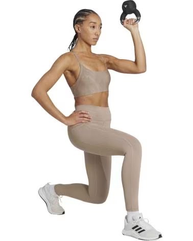 ADIDAS LEGGINGS SPORTIVI JW7640 MARRONE DA DONNA MUJER