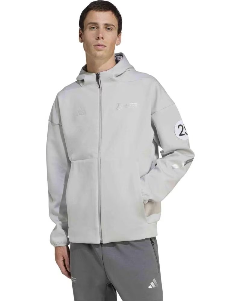 MOLETOM COM CAPUZ ADIDAS JW3473 AMG PETRONAS
