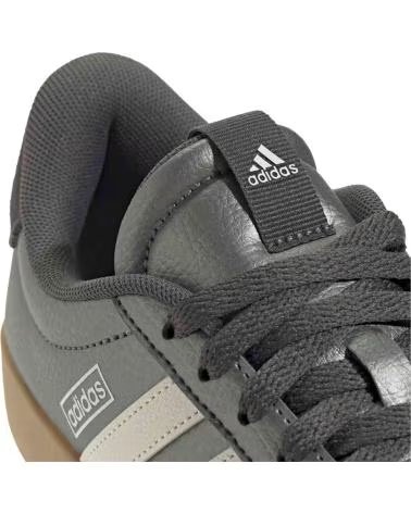 ADIDAS VL COURT 30 DAMENSCHUHE, LÄSSIGER STIL IN SILBERGRAU UND WEISS MUJER