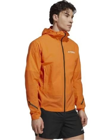 ADIDAS TERREX KA5873 WINDBREAKER JACKET MEN ORANGE NARANJA