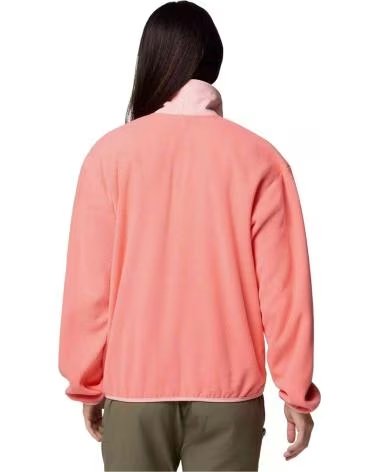COLUMBIA SEQUOIA GROVE FULL ZIP FLEECE JACKET PINK MUJER