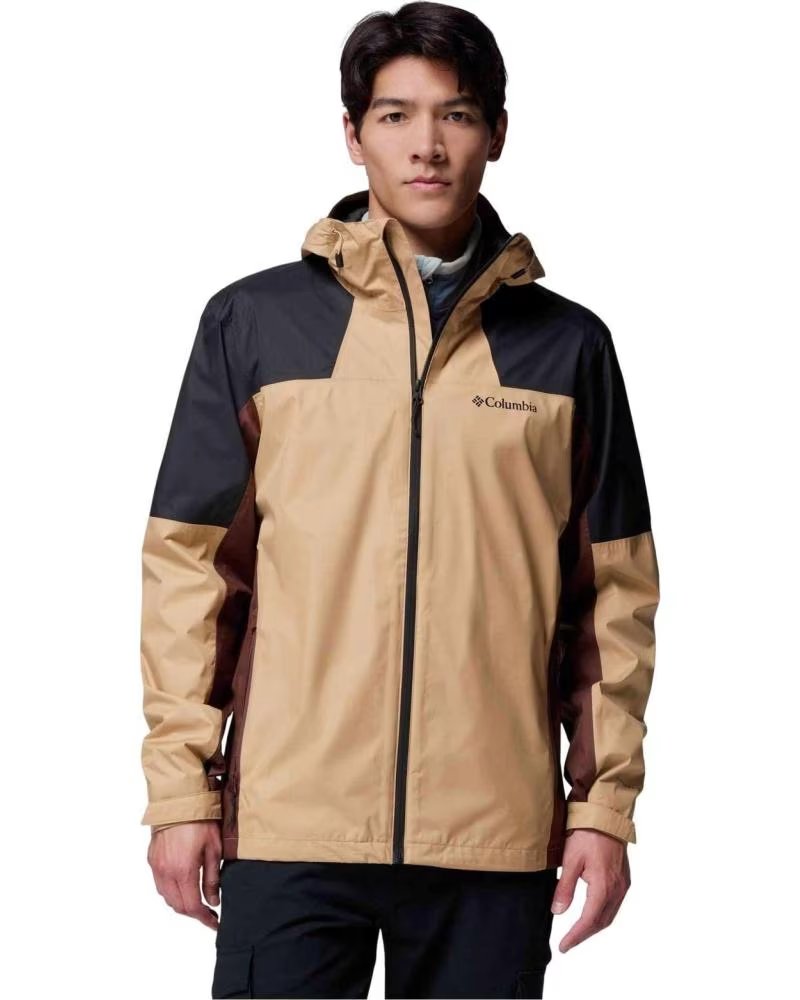 COLUMBIA CHAQUETA CHAQUETA CON CAPUCHA INNER LIMITS III MARRON CLARO EN BEIGE PARA HOMBRE NEGRO
