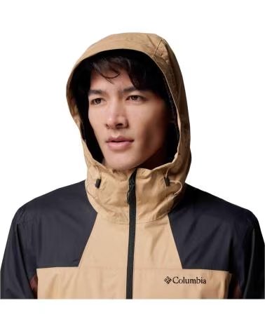 COLUMBIA CHAQUETA CHAQUETA CON CAPUCHA INNER LIMITS III MARRON CLARO EN BEIGE PARA HOMBRE NEGRO